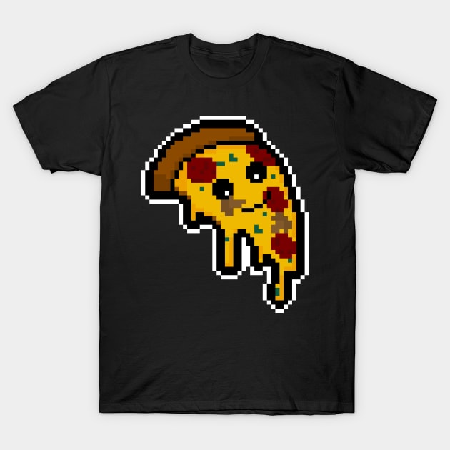 Pizza pixels T-Shirt by C4T